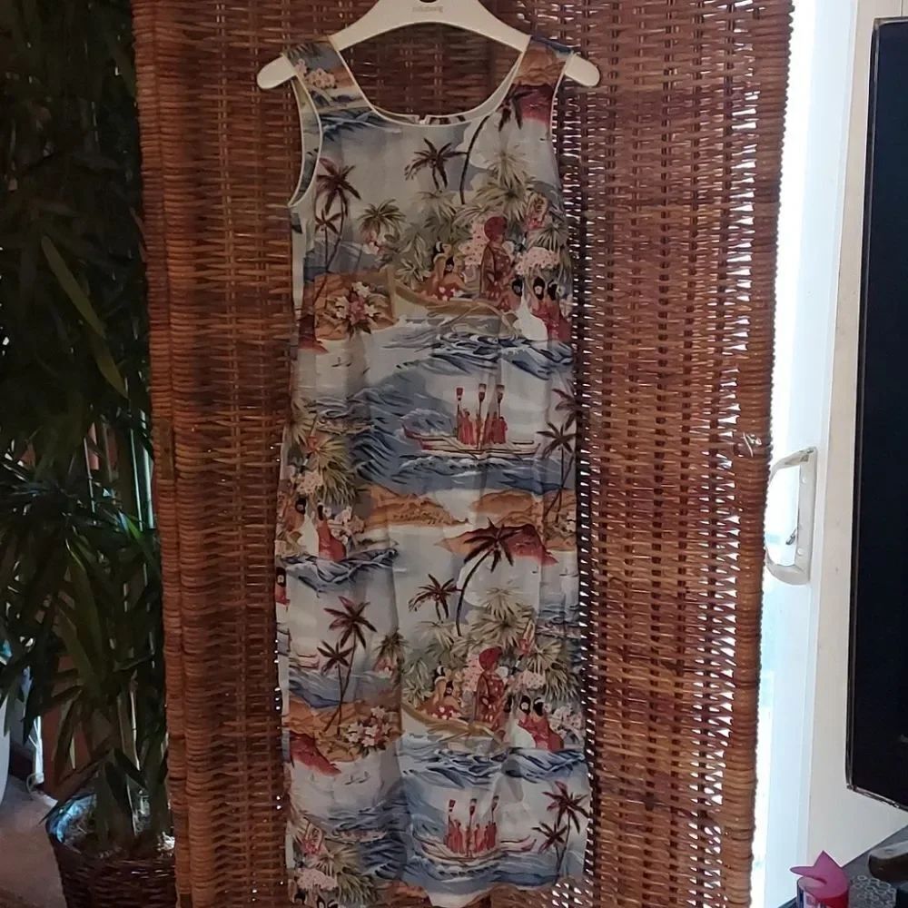 Hawaiian Aloha Luau Dress S
